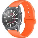 MobaxAksesuar Huawei Honor Magic Watch 2 42MM Kordon Silikon Spor Kordon Turuncu - Hnr Mgc 42mm