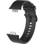 MobaxAksesuar Huawei Watch Fit Kordon Silikon Bileklik Kopçaklı Kordon 43 - Siyah - Huw Fit 1