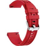 MobaxAksesuar Huawei Watch Gt 6/5 Pro 46MM Kordon Spor Silikon Band Gt6 Lansman 1e1 Uyumlu Str-16 - Kırmızı - Huw GT6 PRO 46mm