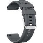 MobaxAksesuar Huawei Watch Gt 6/5 Pro 46MM Kordon Spor Silikon Band Gt6 Lansman 1e1 Uyumlu Str-16 - Koyu Gri - Huw GT6 PRO 46mm