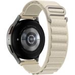 MobaxAksesuar Huawei Watch GT 6/5/4/3/2 Pro 46mm Ultimate SE Elite Kordon Alpine Loop Kordon 22mm - Beyaz - Huw 22mm