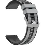 MobaxAksesuar Huawei Watch Gt 6/5/4/3/2 Pro 46MM Ultimate Se Elite Kordon Gt5 Seri Lansman Kordon 128 (42MM Değildir) - Huw 22mm - Siyah - Gri