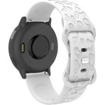 MobaxAksesuar Huawei Watch GT 6/5/4/3/2 Pro 46mm Ultimate SE Elite Kordon Leopar Desen Yumuşak Silikon Kordon - Huw 22mm - Beyaz