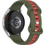 MobaxAksesuar Huawei Watch GT 6/5/4/3/2 Pro 46mm Ultimate SE Elite Kordon Line Ayarlanır Spor Kordon - Yeşil - Kırmızı - Huw 22mm