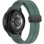 MobaxAksesuar Huawei Watch GT 6/5/4/3/2 Pro 46mm Ultimate SE Elite Kordon Magnetli Ayarlanır Silikon Kordon 22mm - Petrol Yeşili - Huw 22mm