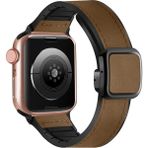 MobaxAksesuar Huawei Watch GT 6/5/4/3/2 Pro 46mm Ultimate SE Elite Kordon Magnetli PU Deri Kordon 22mm - Koyu Kahverengi - Huw 22mm