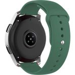 MobaxAksesuar Huawei Watch GT 6/5/4/3/2 Pro 46mm Ultimate SE Elite Kordon Silikon Spor Band - Çam Yeşili - Huw 22mm