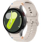 MobaxAksesuar Huawei Watch Gt Gt2 Gt3 Gt4 42MM/HONOR Magic 2 20MM Kordon Dekoratif Örgü Çizgili Spor Silikon Kayış - Huw 20mm - Starlight