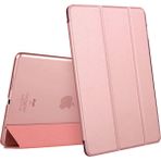 MobaxAksesuar iPad Mini 1 2 3 Kılıf Pu Deri Smart Standlı Case A1432 A1454 A1455 A1489 A1490 A1491 A1599 A1600 - iP Mini 2-3 - Rose Gold
