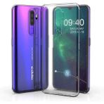 MobaxAksesuar Oppo A9 2020 Kılıf Şeffaf Silikon Hibrit Case
