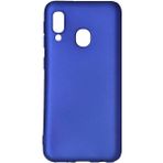 MobaxAksesuar Samsung Galaxy A40 Kılıf Soft Mat Premier Case Kapak - Saks Mavi