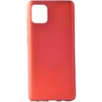 Mobaxaksesuar Samsung Galaxy A91 (S10 Lite) Kılıf Soft Mat Premier Case - Kırmızı - Galaxy S10 Lite
