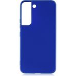 MobaxAksesuar Samsung Galaxy S22 Kılıf Soft Mat Premier Case Kapak - Saks Mavi