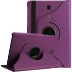 MobaxAksesuar Samsung Galaxy Tab S4 T830 T835 Kılıf 360 Dönebilen Standlı Case - Mor - Glx S4 T830