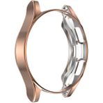 MobaxAksesuar Samsung Galaxy Watch 4 Classic 42mm Kasa Koruyucu Gard Silikon 02 Rose Gold - Glx 4 Classic 42mm