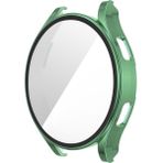 MobaxAksesuar Samsung Galaxy Watch 5 44MM Sert Pc Kasa ve Ekran Koruyucu 14 - Koyu Yeşil - Glx 5 44mm