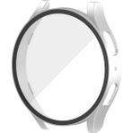 MobaxAksesuar Samsung Galaxy Watch 7 40MM Sert Pc Kasa ve Ekran Koruyucu 14 - Gümüş - Glx 7 40mm