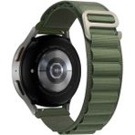MobaxAksesuar Samsung Galaxy Watch Gear S2 3 41 42 Active 2 40 44 mm Kordon Alpine Loop Kordon 20MM - Yeşil - Sam 20mm