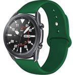 MobaxAksesuar Samsung Galaxy Watch Gear S2 Kordon Silikon Spor Kordon Haki - Glx Gear S2