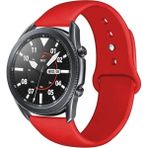 MobaxAksesuar Samsung Galaxy Watch Gear S2 Kordon Silikon Spor Kordon Kırmızı - Glx Gear S2