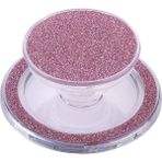 MobaxAksesuar Simli Popsocket Telefon Tutacağı Magsafeli Tutucu P Soket 15 Telefon Standı - Pembe