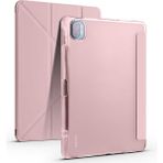 Mobaxaksesuar Xiaomi Mi Pad 5 Kılıf Kalem Bölmeli Trifolding Case Rose Gold - Mi Pad 5/5Pro
