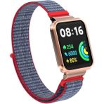 MobaxAksesuar Xiaomi Redmi Watch 2 Lite Kordon Kasalı Hasır Kordon - Elektrik Pembe - Rdm 2 Lite