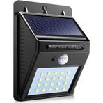 Mobee 20 Led'li Güneş Enerjili Hareket Sensörlü Bahçe Lambası