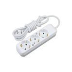 Mobee 3lü Üçlü 5 Metre Uzatma Kablolu Anahtarsız Topraklı Grup Priz Elektirik Uzatma Kablosu