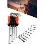 Mobee SHTools 9 Parça Çelik Alyan Takımı Tork Anahtarı Seti 120 Mm 1410