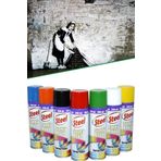 Mobee Steel Ahşap-Metal-Plastik-Demir Boyama Sprey Boya 200ml Kırmızı 1410