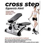 Mobee Total Body Twister Ipli Fitness Stepper Egzersiz Aleti Beyaz Renkli Ergonomik Tasarıma Sahip Spor Ekipmanı