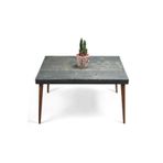 Mobenta Doğal Ağaç Lata Masif Kütük Orta Sehpa (60cm X 120cm) Ağaç Ayak