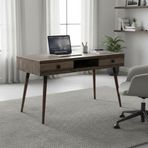 Mobenta Modest Desk | Masif Çalşıma & Laptop Masası, 2 Çekmece 1 Bölme - 120 cm, CV