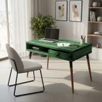 Mobenta Neo Desk: Masif Çalışma Masası 1 Çekmece ve 1 Laptop Bölmesi - 120X60 Ye - 120x60x78 - Renkli