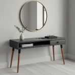 Mobenta Neo Entry | Masif Ahşap Dresuar, 1 Çekmece & 1 Bölme - 120 Cm, An - Antrasit