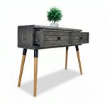 Mobenta Stria Entry: Modern Masif Dresuar 2 Çekmeceli Antre Konsolu - 120x31.5 AN