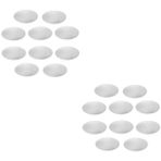 Mobestech 2 Set Cam Laboratuvar Saati Gözlükleri Düz Sağlam Kimya Deneyleri Okul Laboratuvarları Için Güvenli 10 Adet * 2