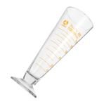 Mobestech Ölçüm Silindirleri Ve Bardaklar Seti Laboratuvar Ölçüm Kapları 100ml Dereceli Cam Isıya Dayanıklı Kolay Okunabilir