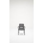 Mobetto 4 Adet Rattan Lüx Antrasit Sandalye / Balkon-Bahçe-Teras