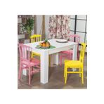 MOBETTO Arda/Miray Mutfak Masa Takımı 4 Sandalye 1 Masa - Sarı/Pembe