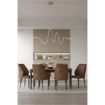 Mobetto Cross Açılır 160X95 6 Kişilik Salon&mutfak Masa Takımı - Atlantik Çam
