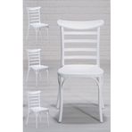 MOBETTO Efes Home Mutfak Sandalye 4 Adet – Beyaz