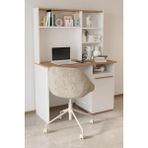 Mobetto Eva Genç Odası Çalışma Masası -Sarımeş&Beyaz - 50x110
