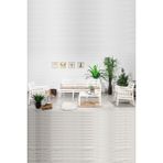 Mobetto Lara 3+1+1+S Balkon Bahçe Oturma Grubu – Beyaz