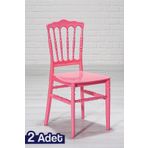MOBETTO Miray Mutfak Sandalye 2 Adet -pembe
