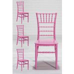 MOBETTO Soho Home Mutfak Sandalyesi 4 Adet-pembe