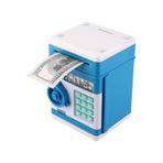Mobgift Atm Şifreli Kasa Kumbara (Mavi)