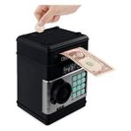 Mobgift ATM Şifreli Kasa Kumbara (Siyah)