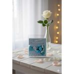 Mobgift Aynalı Mini Buket Hot Flowers Gül Kutusu Sevgiliye Hediye - Mavi